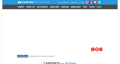 Desktop Screenshot of carryboycanopy.com